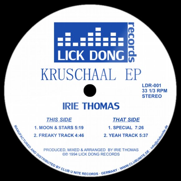 Irie Thomas - Kruschaal E.P. - Moon & Stars